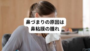 鼻水や鼻づまりの主な原因には鼻粘膜の腫れがあります。
止まらない鼻水・眠りを妨げる鼻づまりだけでなく息苦しさを伴って生活や睡眠の質を下げてしまいます。

この鼻粘膜の腫れによる鼻づまり症状に対しては鼻にあるツボ 「迎香(げいこう)」「鼻通(びつう)」 をよく用います。
これらのツボを刺激すると鼻通りが良くなる即効性が期待できます。