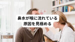 後鼻漏・上咽頭炎の適切な漢方選びのポイントは患者様状態をしっかりお伺いし「鼻水が喉に流れている」と感じる原因を見極めることが大切です。
まずは喉に違和感を起こしている鼻水(痰)がどのような状態であるかを東洋医学の視点から把握していきます。


これは漢方に限らず東洋医学全般(鍼灸や食養生など)で大切なことといえます。