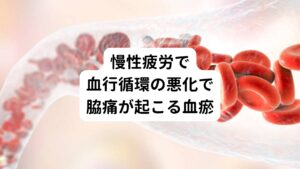 血瘀(けつお)とは肝鬱気滞や陰血不足に伴い、血流が悪くなった状態です。
特徴として脇の一定部分に刺すような痛みがあり、夜間に痛みが強くなる傾向にあります。

血瘀を改善させるためには血行の流れをよくすることが重要です。


【漢方について】
主な生薬としては、当帰、川キュウ、芍薬、莪朮、桃仁、紅花、蘇木などを用います。
また漢方薬は以下のものがよく用いられます。
・桂枝茯苓丸(けいしぶくりょうがん)
・キュウ帰調血飲(きゅうきちょうけついん)
・通導散(つうどうさん)