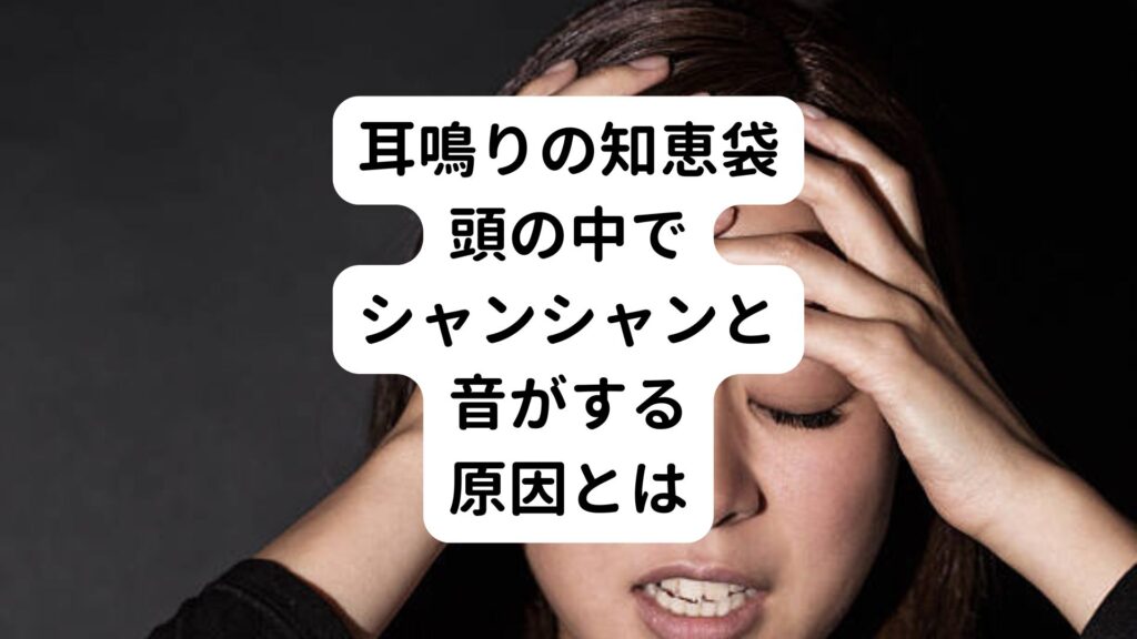 【耳鳴りの知恵袋】頭の中でシャンシャンと音がする原因とは